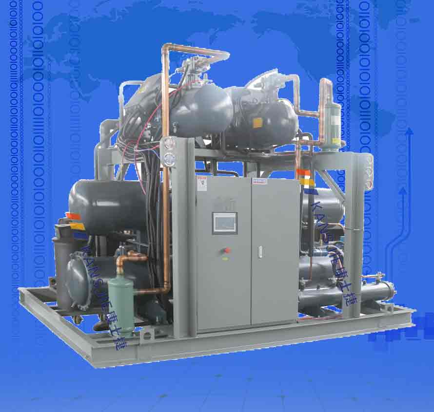 -70℃～-90℃螺桿式復(fù)疊超低溫制冷機組