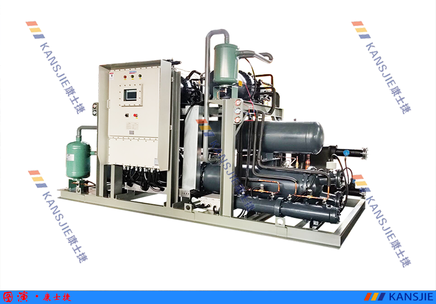 -70℃～-90℃螺桿式復(fù)疊超低溫制冷機(jī)組